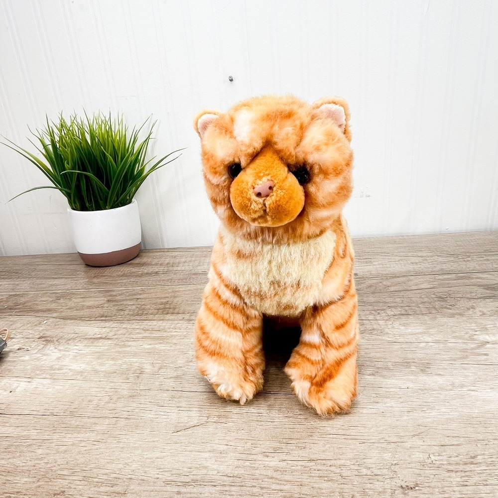 Meowington 9" Plush Cat By GUND - Orange Tabby‎ 4040216